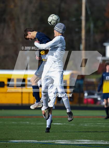 Thumbnail 2 in Lansing vs. Madrid-Waddington (NYSPHSAA Class C Semifinal) photogallery.