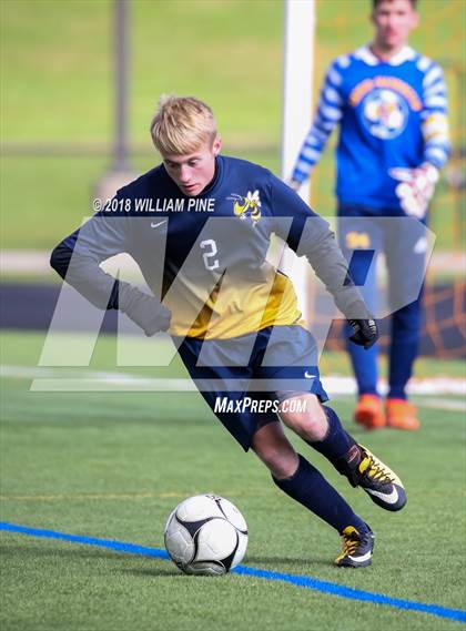 Thumbnail 2 in Lansing vs. Madrid-Waddington (NYSPHSAA Class C Semifinal) photogallery.