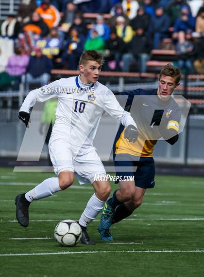 Thumbnail 1 in Lansing vs. Madrid-Waddington (NYSPHSAA Class C Semifinal) photogallery.