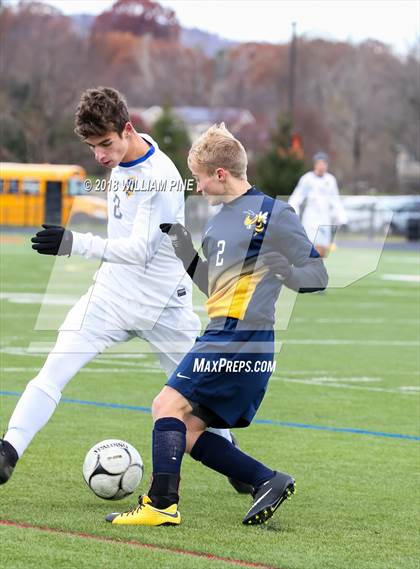 Thumbnail 2 in Lansing vs. Madrid-Waddington (NYSPHSAA Class C Semifinal) photogallery.