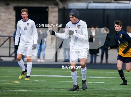 Thumbnail 3 in Lansing vs. Madrid-Waddington (NYSPHSAA Class C Semifinal) photogallery.