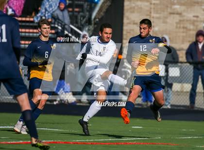 Thumbnail 3 in Lansing vs. Madrid-Waddington (NYSPHSAA Class C Semifinal) photogallery.