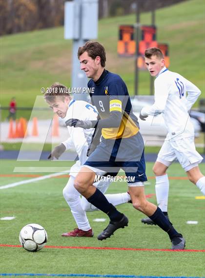 Thumbnail 1 in Lansing vs. Madrid-Waddington (NYSPHSAA Class C Semifinal) photogallery.