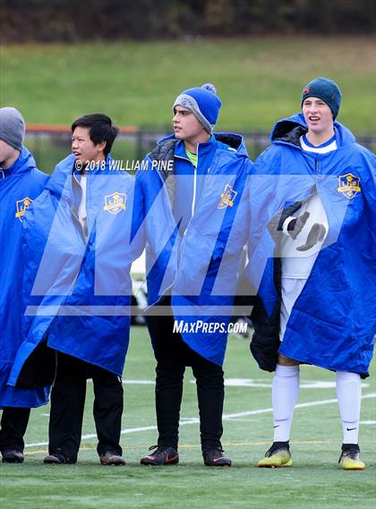 Thumbnail 3 in Lansing vs. Madrid-Waddington (NYSPHSAA Class C Semifinal) photogallery.