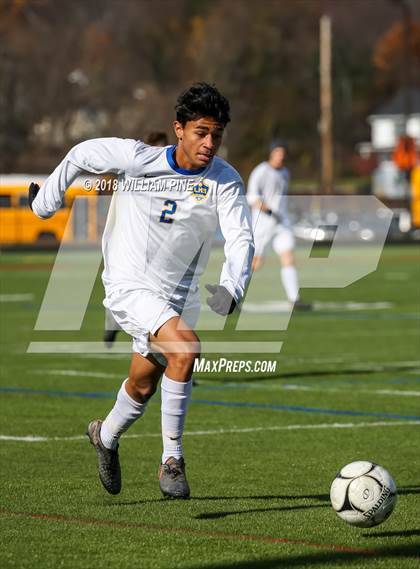 Thumbnail 3 in Lansing vs. Madrid-Waddington (NYSPHSAA Class C Semifinal) photogallery.