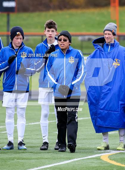 Thumbnail 2 in Lansing vs. Madrid-Waddington (NYSPHSAA Class C Semifinal) photogallery.