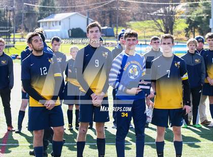 Thumbnail 3 in Lansing vs. Madrid-Waddington (NYSPHSAA Class C Semifinal) photogallery.
