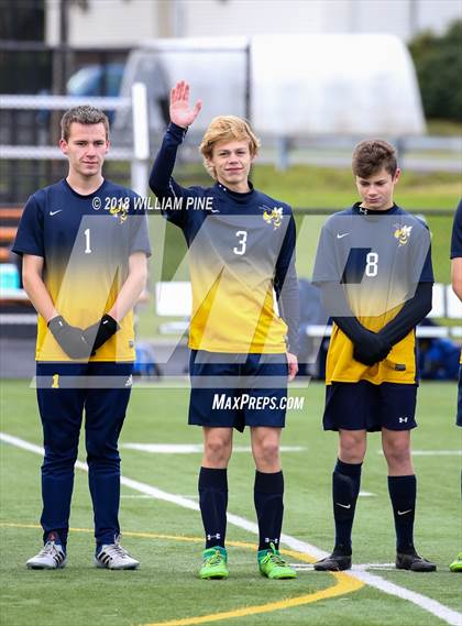 Thumbnail 2 in Lansing vs. Madrid-Waddington (NYSPHSAA Class C Semifinal) photogallery.