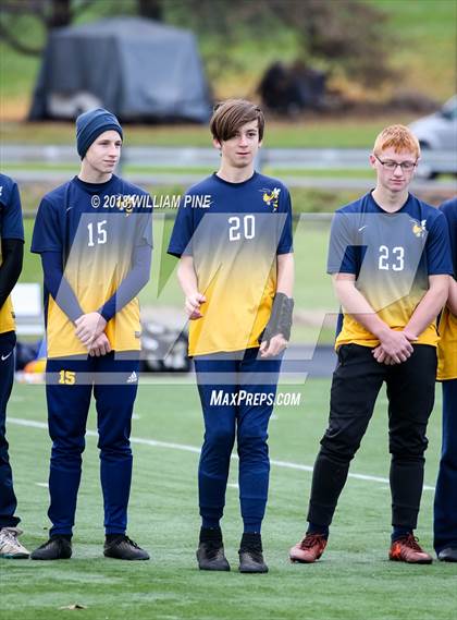 Thumbnail 2 in Lansing vs. Madrid-Waddington (NYSPHSAA Class C Semifinal) photogallery.