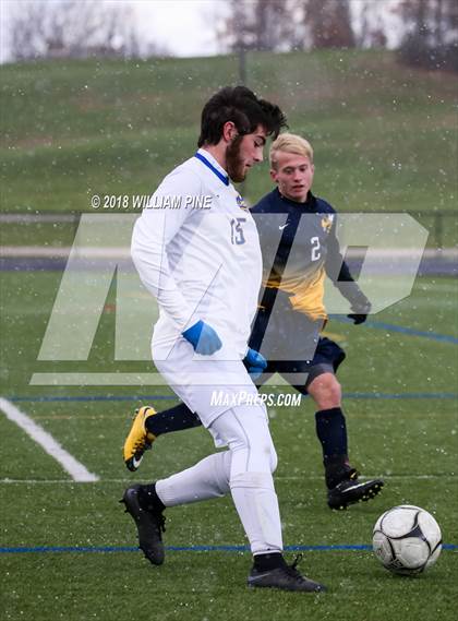 Thumbnail 2 in Lansing vs. Madrid-Waddington (NYSPHSAA Class C Semifinal) photogallery.