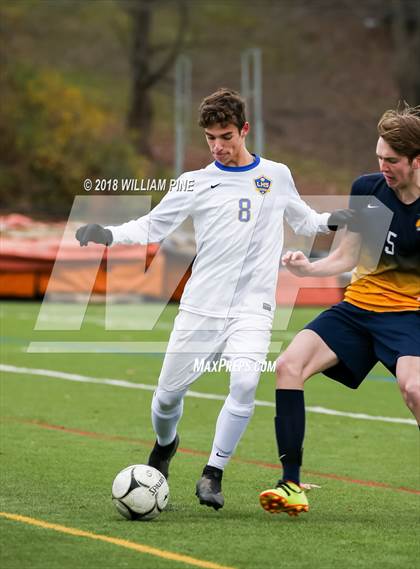 Thumbnail 3 in Lansing vs. Madrid-Waddington (NYSPHSAA Class C Semifinal) photogallery.