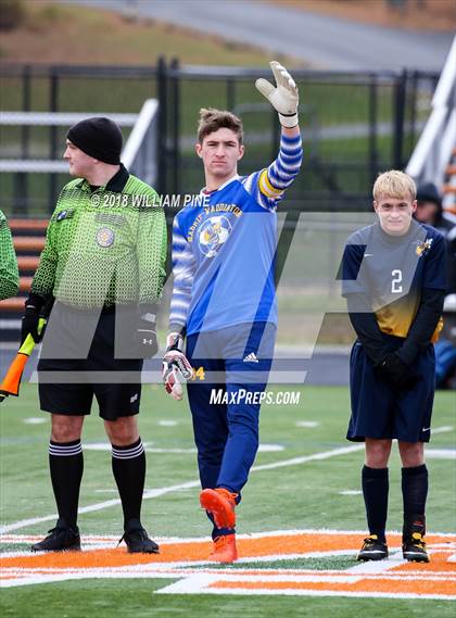 Thumbnail 3 in Lansing vs. Madrid-Waddington (NYSPHSAA Class C Semifinal) photogallery.