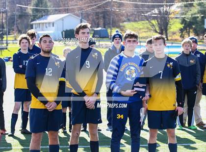 Thumbnail 3 in Lansing vs. Madrid-Waddington (NYSPHSAA Class C Semifinal) photogallery.