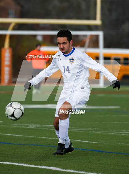 Thumbnail 3 in Lansing vs. Madrid-Waddington (NYSPHSAA Class C Semifinal) photogallery.