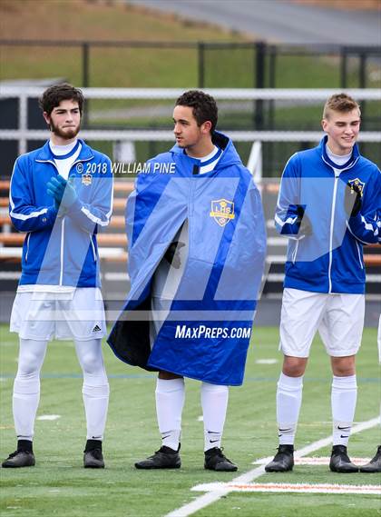 Thumbnail 2 in Lansing vs. Madrid-Waddington (NYSPHSAA Class C Semifinal) photogallery.