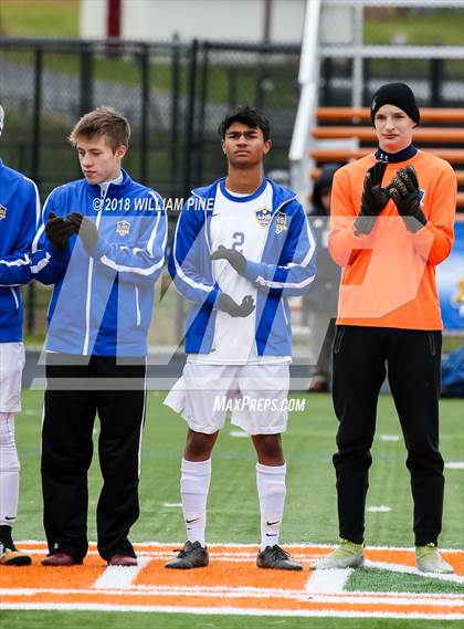 Thumbnail 1 in Lansing vs. Madrid-Waddington (NYSPHSAA Class C Semifinal) photogallery.