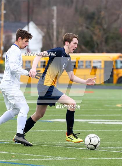 Thumbnail 3 in Lansing vs. Madrid-Waddington (NYSPHSAA Class C Semifinal) photogallery.
