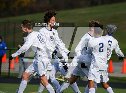 Thumbnail 3 in Lansing vs. Madrid-Waddington (NYSPHSAA Class C Semifinal) photogallery.