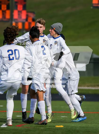 Thumbnail 3 in Lansing vs. Madrid-Waddington (NYSPHSAA Class C Semifinal) photogallery.