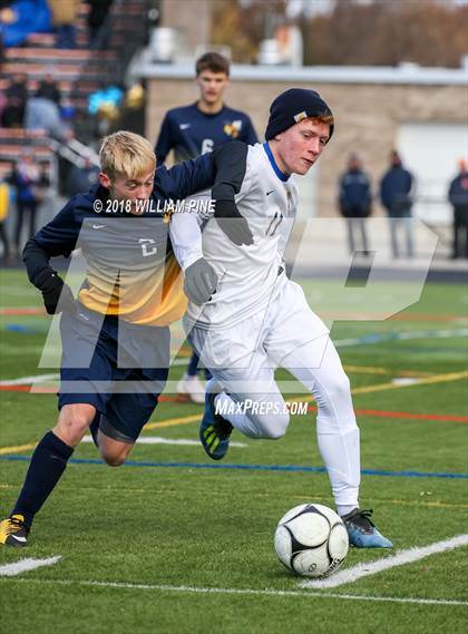 Thumbnail 2 in Lansing vs. Madrid-Waddington (NYSPHSAA Class C Semifinal) photogallery.