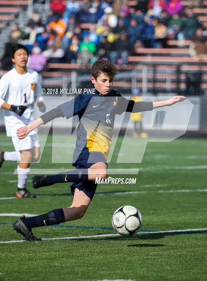 Thumbnail 3 in Lansing vs. Madrid-Waddington (NYSPHSAA Class C Semifinal) photogallery.