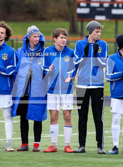 Thumbnail 1 in Lansing vs. Madrid-Waddington (NYSPHSAA Class C Semifinal) photogallery.