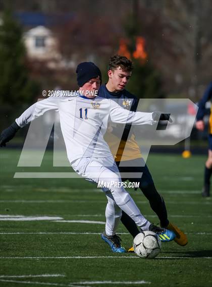 Thumbnail 2 in Lansing vs. Madrid-Waddington (NYSPHSAA Class C Semifinal) photogallery.