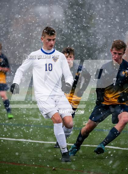 Thumbnail 2 in Lansing vs. Madrid-Waddington (NYSPHSAA Class C Semifinal) photogallery.