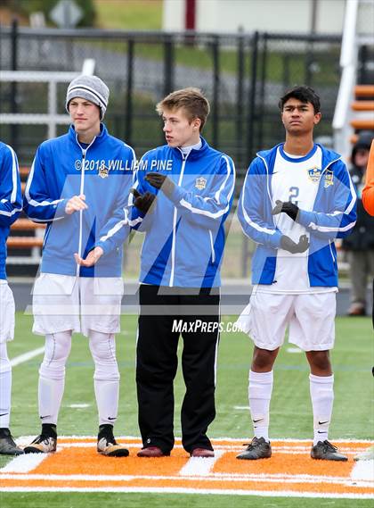 Thumbnail 3 in Lansing vs. Madrid-Waddington (NYSPHSAA Class C Semifinal) photogallery.