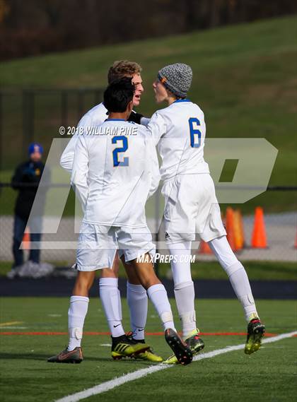 Thumbnail 1 in Lansing vs. Madrid-Waddington (NYSPHSAA Class C Semifinal) photogallery.