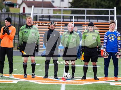 Thumbnail 1 in Lansing vs. Madrid-Waddington (NYSPHSAA Class C Semifinal) photogallery.