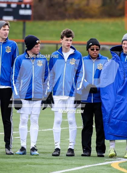 Thumbnail 1 in Lansing vs. Madrid-Waddington (NYSPHSAA Class C Semifinal) photogallery.