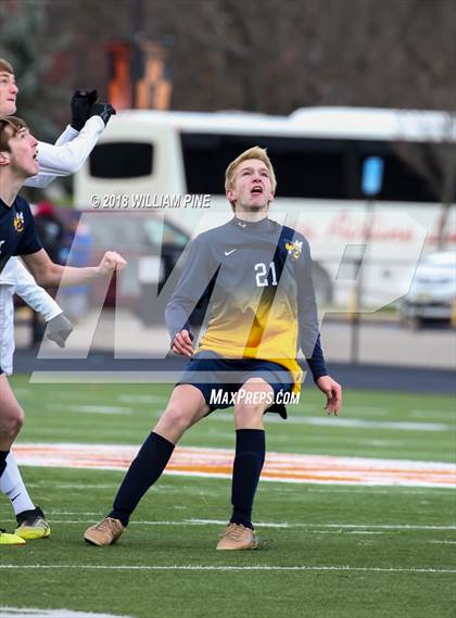 Thumbnail 1 in Lansing vs. Madrid-Waddington (NYSPHSAA Class C Semifinal) photogallery.