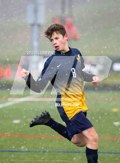 Thumbnail 2 in Lansing vs. Madrid-Waddington (NYSPHSAA Class C Semifinal) photogallery.