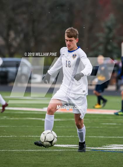 Thumbnail 2 in Lansing vs. Madrid-Waddington (NYSPHSAA Class C Semifinal) photogallery.