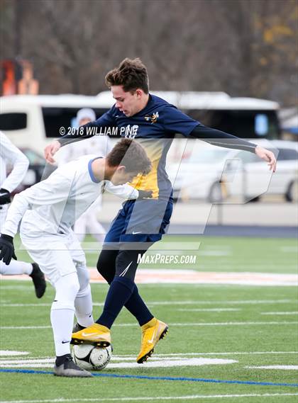 Thumbnail 2 in Lansing vs. Madrid-Waddington (NYSPHSAA Class C Semifinal) photogallery.