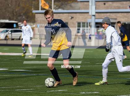 Thumbnail 3 in Lansing vs. Madrid-Waddington (NYSPHSAA Class C Semifinal) photogallery.