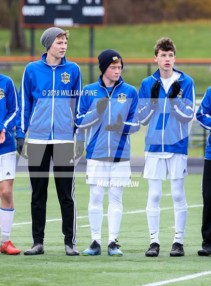 Thumbnail 3 in Lansing vs. Madrid-Waddington (NYSPHSAA Class C Semifinal) photogallery.