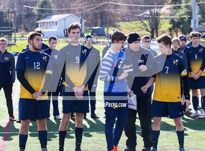 Thumbnail 2 in Lansing vs. Madrid-Waddington (NYSPHSAA Class C Semifinal) photogallery.