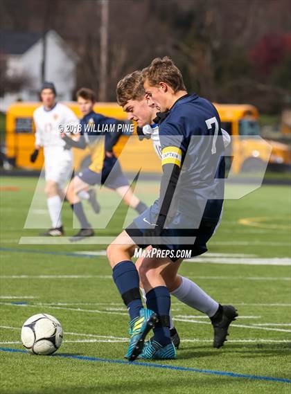 Thumbnail 1 in Lansing vs. Madrid-Waddington (NYSPHSAA Class C Semifinal) photogallery.