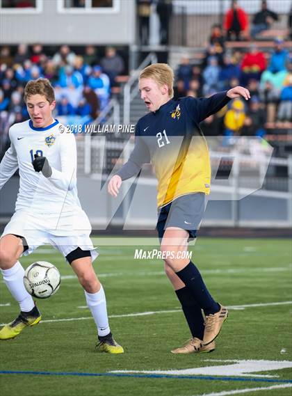 Thumbnail 3 in Lansing vs. Madrid-Waddington (NYSPHSAA Class C Semifinal) photogallery.