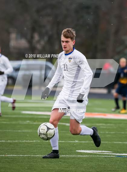 Thumbnail 3 in Lansing vs. Madrid-Waddington (NYSPHSAA Class C Semifinal) photogallery.