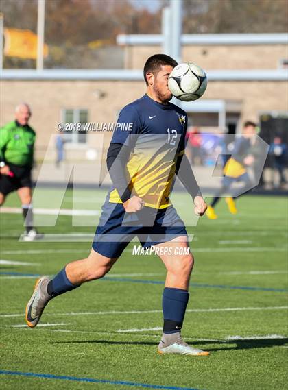 Thumbnail 3 in Lansing vs. Madrid-Waddington (NYSPHSAA Class C Semifinal) photogallery.