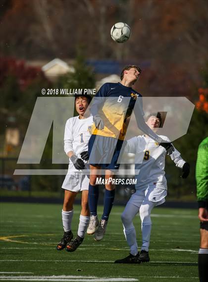 Thumbnail 1 in Lansing vs. Madrid-Waddington (NYSPHSAA Class C Semifinal) photogallery.