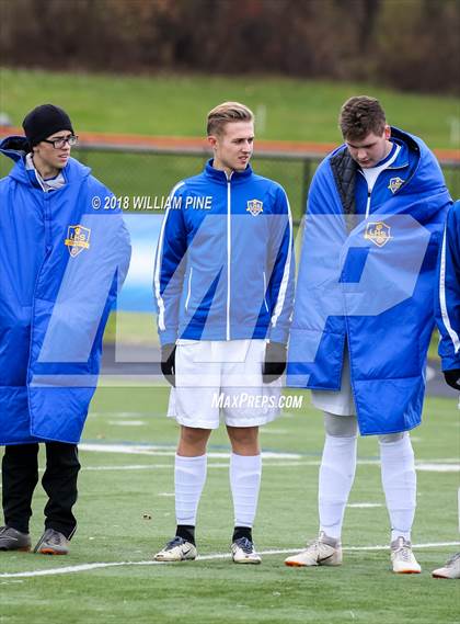 Thumbnail 3 in Lansing vs. Madrid-Waddington (NYSPHSAA Class C Semifinal) photogallery.