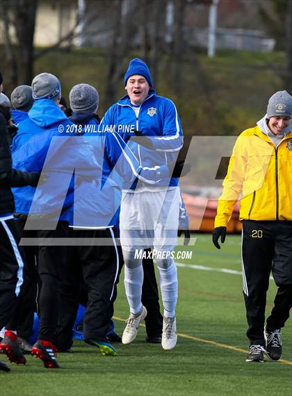 Thumbnail 3 in Lansing vs. Madrid-Waddington (NYSPHSAA Class C Semifinal) photogallery.