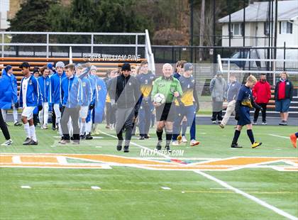 Thumbnail 1 in Lansing vs. Madrid-Waddington (NYSPHSAA Class C Semifinal) photogallery.