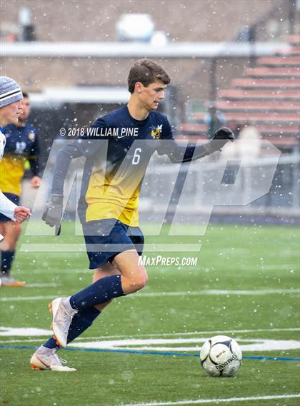 Thumbnail 1 in Lansing vs. Madrid-Waddington (NYSPHSAA Class C Semifinal) photogallery.