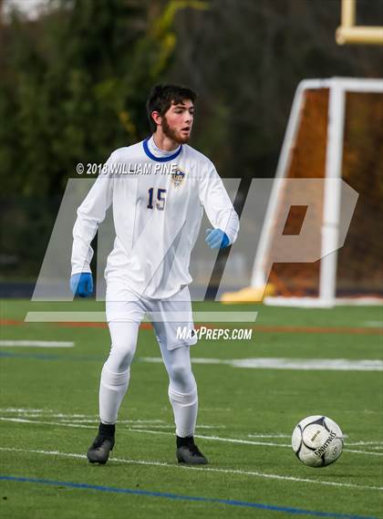 Thumbnail 3 in Lansing vs. Madrid-Waddington (NYSPHSAA Class C Semifinal) photogallery.