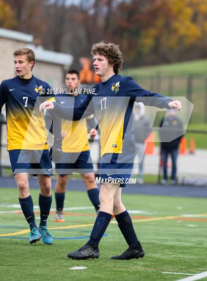 Thumbnail 2 in Lansing vs. Madrid-Waddington (NYSPHSAA Class C Semifinal) photogallery.